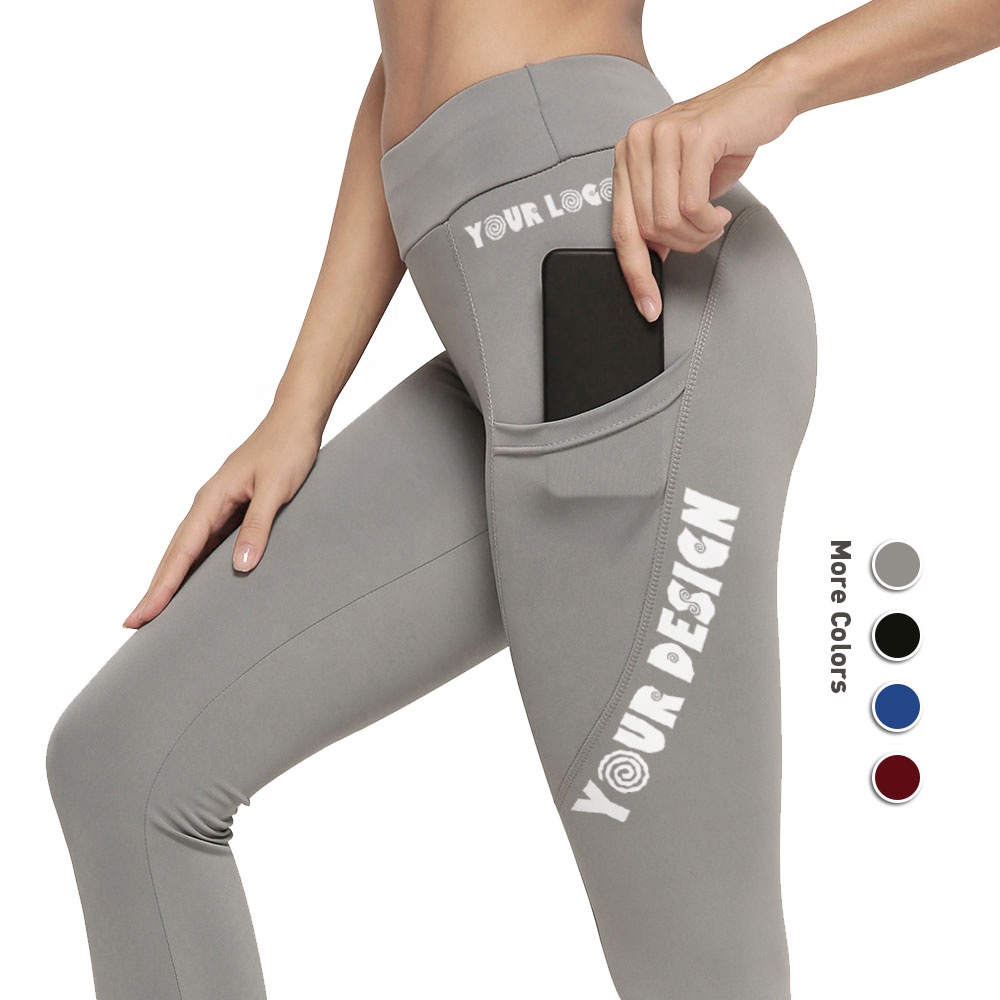 Wholesale Spandex Fashion Slim Leggings for Women Gym Pants